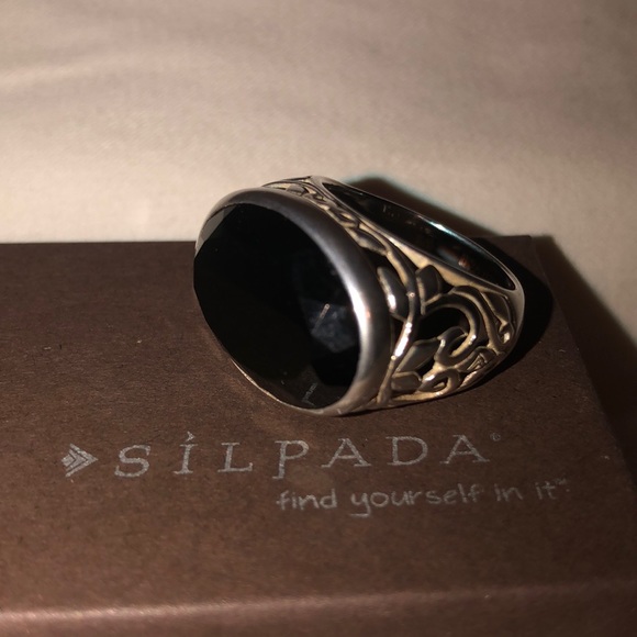 Black Chalcedony Ring - Picture 5 of 5